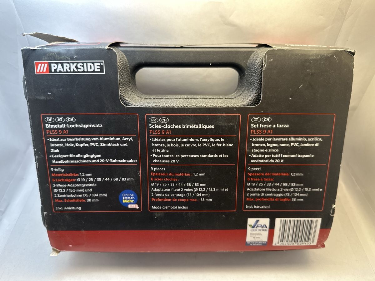 Parkside Tous les outils: Kronenbohrset- Lochsägenset Parkside – D'occasion à Turbenthal par ShadowBiker 3