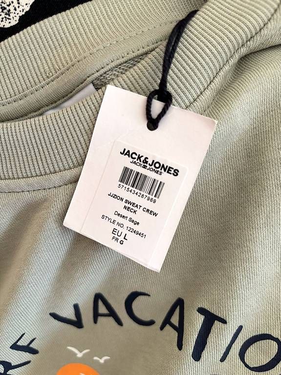 Jack & Jones Maglioni & Felpe: Jack & Jones pullover unisexe sweater taille L – Nuovo e nell'imballaggio originale da Lausanne venduto da mpampouras 2