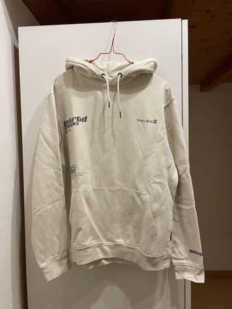 Yourturn Hoodie, Grösse M, Beige mit Print, Top Zustand
