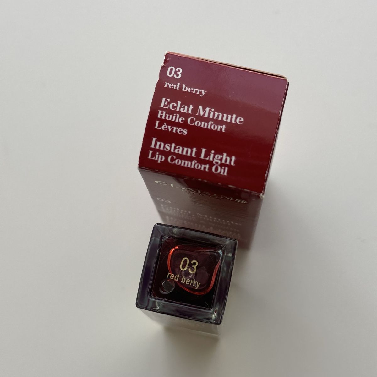 Clarins Make-up: Clarins Éclat Minute Confort Lip Oil 03 – Nuovo e nell'imballaggio originale da Givisiez venduto da dor_xb9k 1