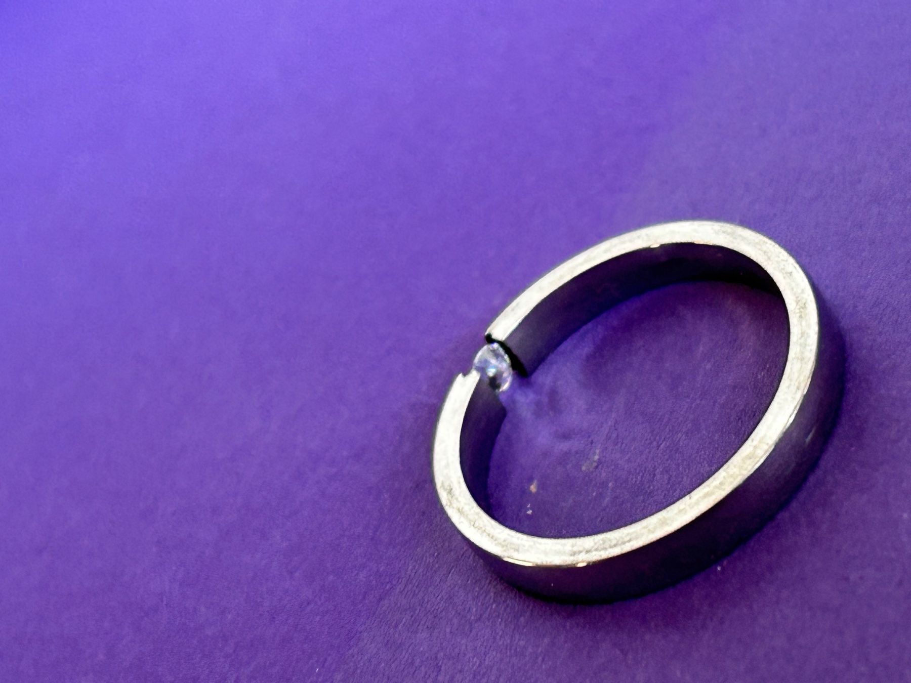 Anelli: Edelstahl Ring klassisch (61) – Nuovo e nell'imballaggio originale da Laufen venduto da Bellavitaboom 2