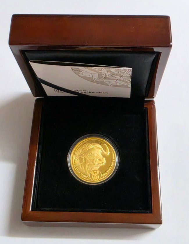 Tutti le monete: 1 oz Big Five Gold Büffel 2023 – Nuovo e nell'imballaggio originale da Caslano venduto da Pspidi
