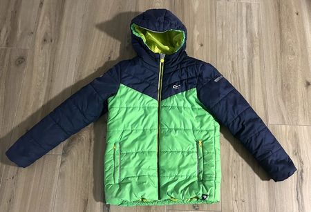 REGATTA Winterjacke – dunkelblau/grün - Grösse 152