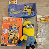 Minions Set: Plüschtier, Puzzle, Etui & Schreibwaren
