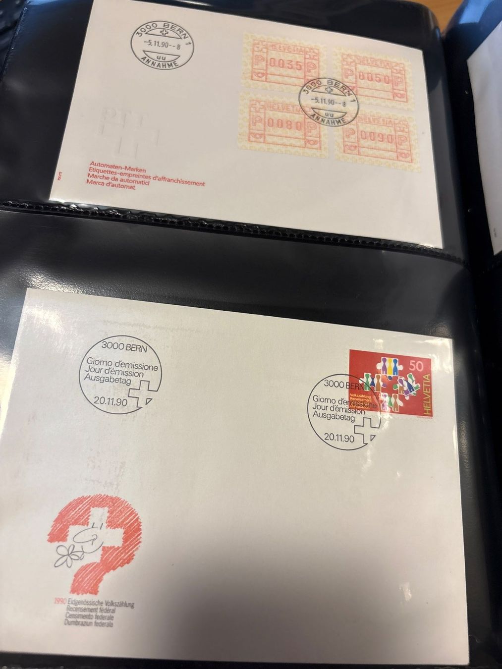 Tutti i francobolli: Suisse 1989 - Collection complète – Nuovo e nell'imballaggio originale da Palézieux venduto da Minou-Marc-Nico_Mimi 5