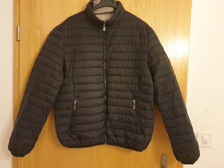 Veste matelassée XL, noire, excellent état, polyester
