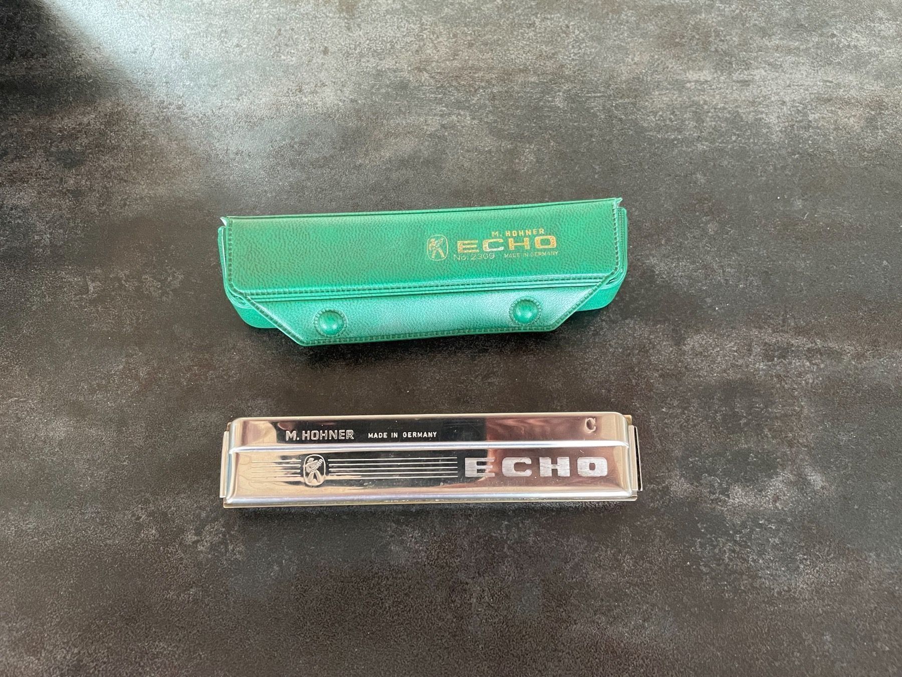 Hohner Musikinstrumente: Harmonica Hohner Echo 32 C – Gebraucht aus Vallamand von Bricbracbroc82