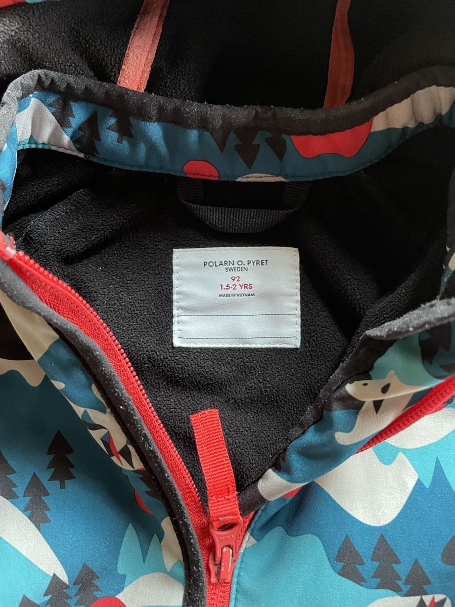 Jacken & Mäntel: Polarn O. Pyret - Übergangsjacke / Windjacke Gr. 92 – Gebraucht aus Bern von Klangkid 2