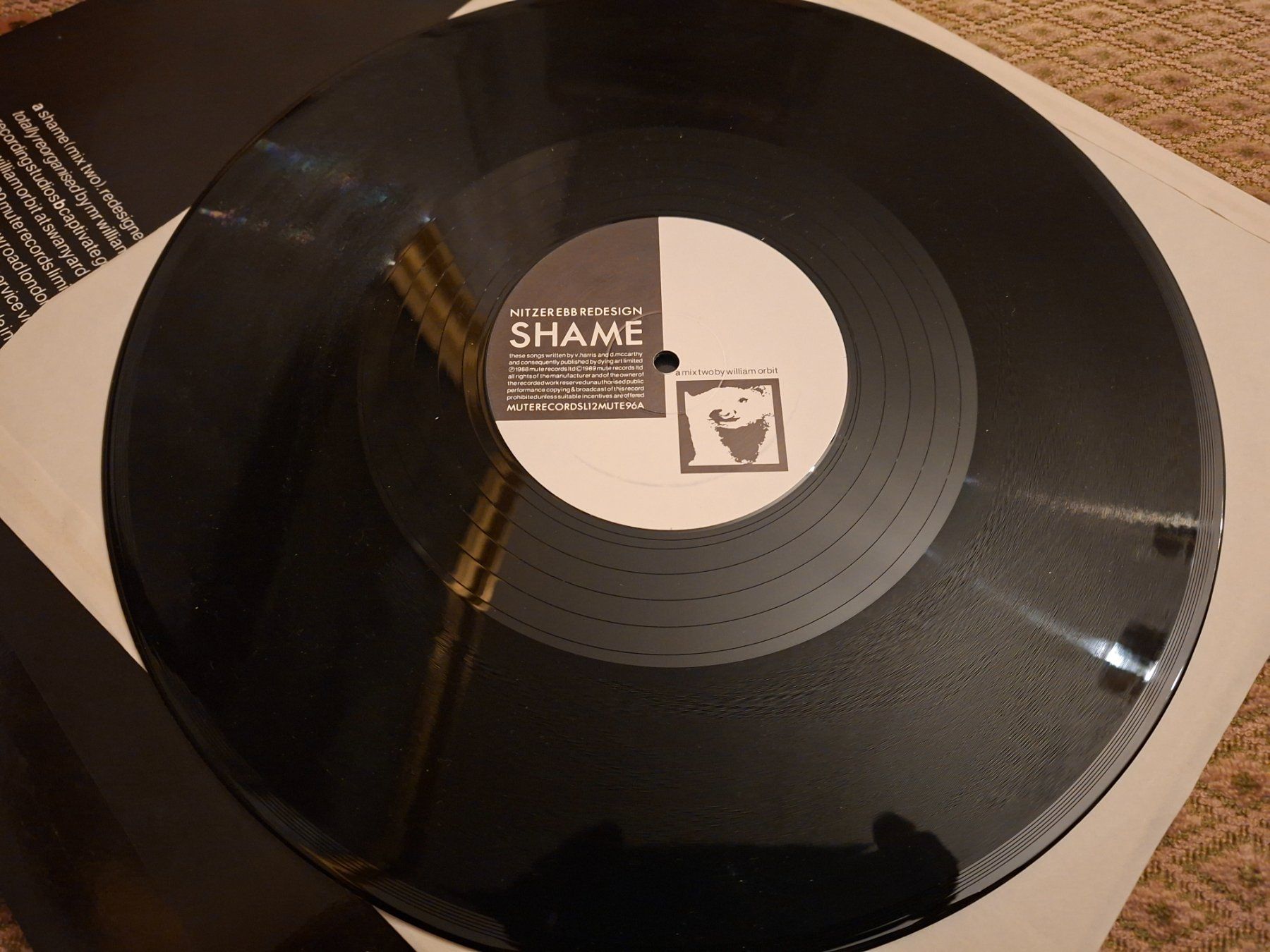 Schallplatten: Electro Maxi 12" 1989 - Nitzer Ebb Redesign - Shame – Gebraucht aus Bernex von Wannabehasbeen01 3