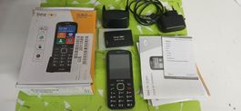 CELLULARE, BEA -fon SL860 silver line 4G Whatsap, TOUCH.