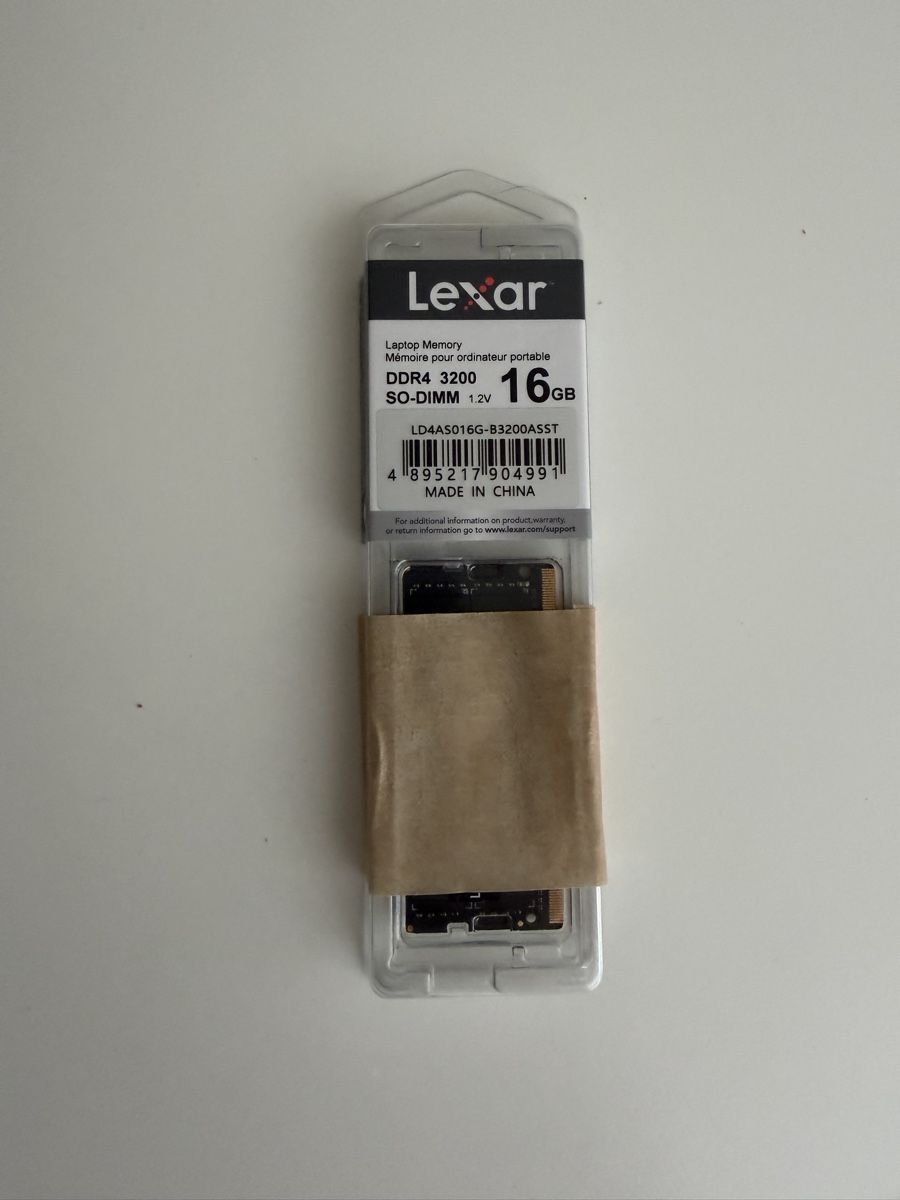 Lexar Memory / RAM: Lexar 16GB RAM DDR4 – Neu (gemäss Beschreibung) aus Pfäffikon SZ von cha_lh26 2