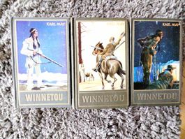 3 seltene Winnetou Bände aus dem Jahre 1951