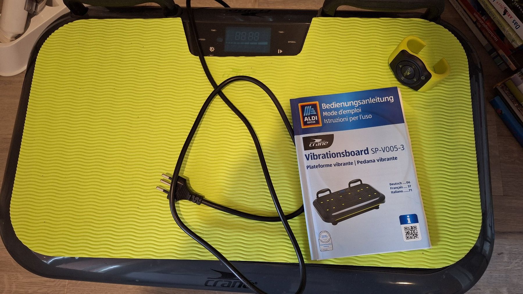 Aldi Hometrainer: Vibrationsboard SP-V005-3 – Nuovo (secondo la descrizione) da Samstagern venduto da riha08