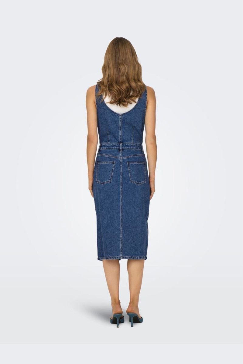 Only Robes: Blue denim dress – Neuf (Voir description) à Sorens par purpureta 5
