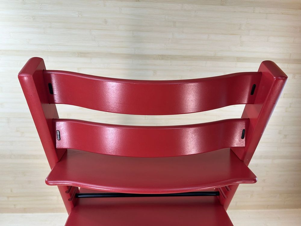 Stokke® Tripp Trapp inkl. Babyset, Newborn & Tray / Warm Red 8