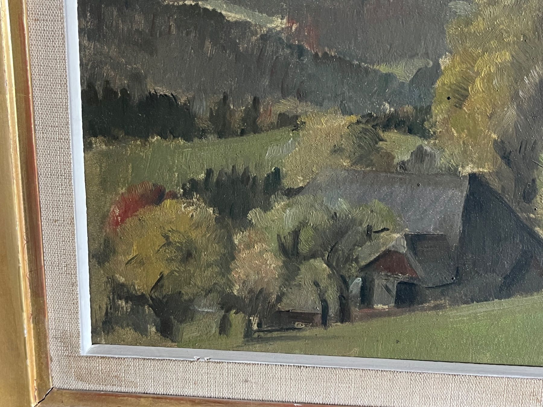 Dipinti: ALFRED ANKLIN Schweizer Alpen Landschaft Ölgemälde – Usato da Basel venduto da PAUL_ART 7