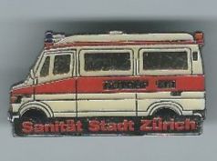 Sanität Stadt Zürich - Pin /Notruf 144