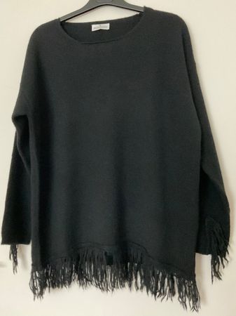 BRUNO MANETTI 75% Wolle oversize Pullover Gr ca 42 it 48