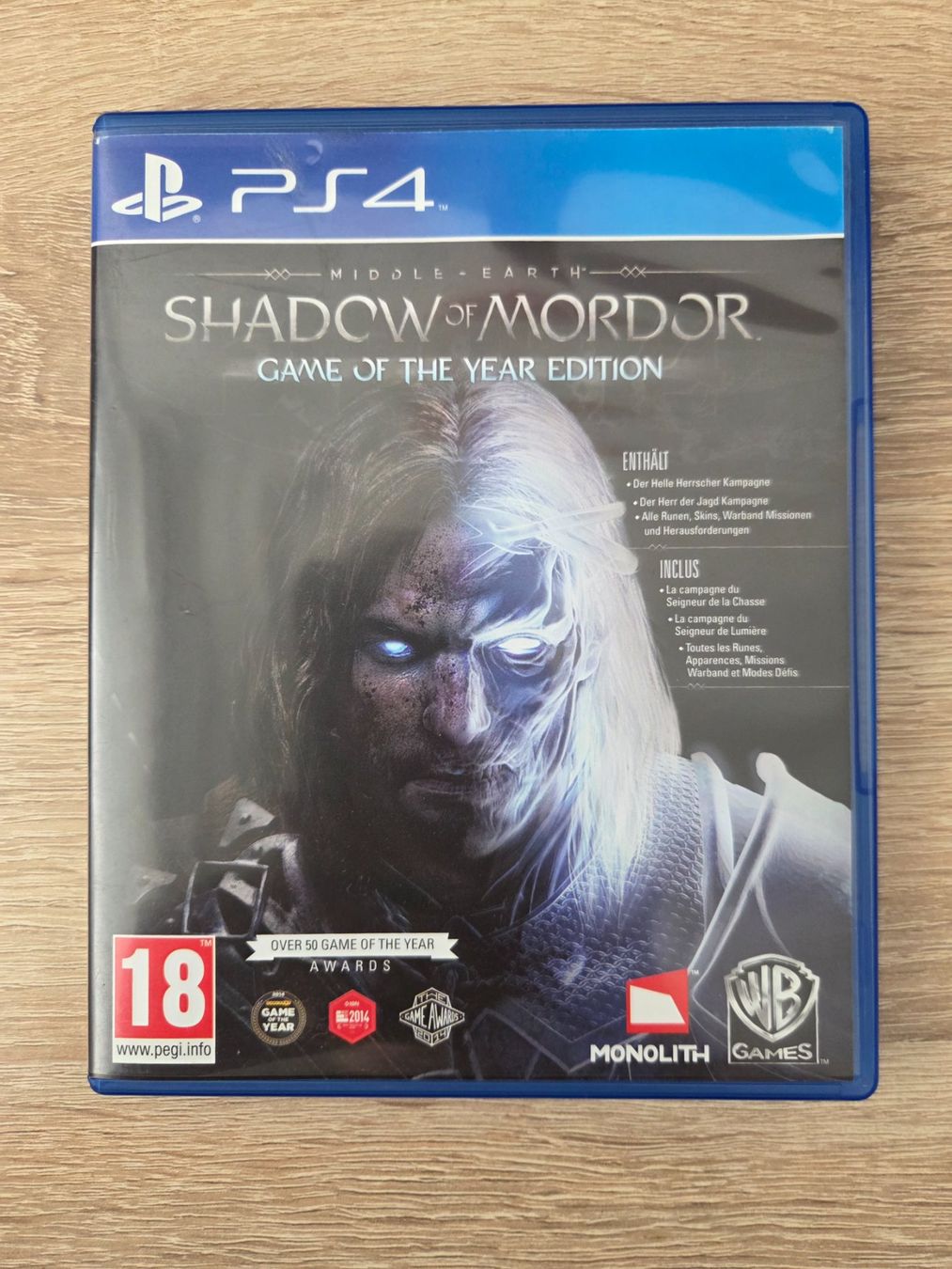 Giochi: Shadow of Mordor GOTY Edition (Multilanguage) - PS4 – Usato da Carouge GE venduto da Gasco