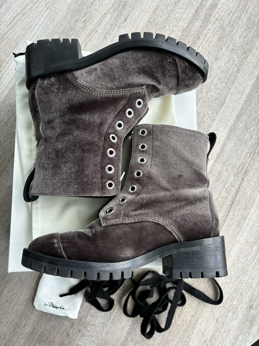 Phillip Lim Damenschuhe: 3.1 Phillip Lim Hayett Boots, Olive, Size 40 – Gebraucht aus Erlenbach ZH von verbena_mint 3