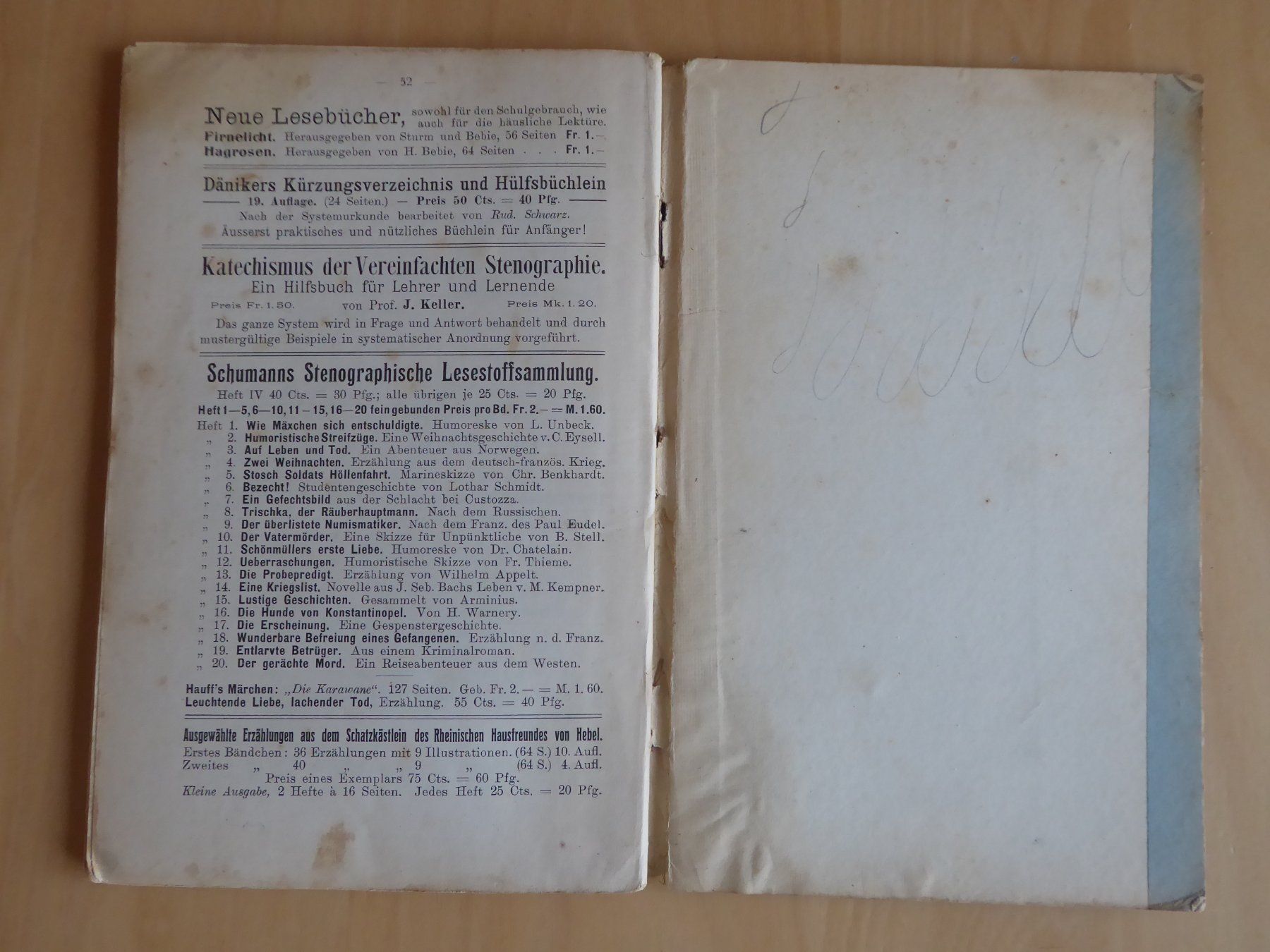 Libri: Methodisches Lehrbuch der Vereinfachten Stenographie – Usato da Aadorf venduto da Dragonfisch 6