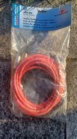 Cinch-XLR Stecker Adapterkabel, schwarz/rot, 5 m, Paar 2x