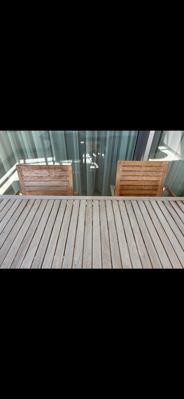 Livique Set de table et chaises: Holztisch Balkon & 4 Stühle – D'occasion à Einsiedeln par LulinaG 2