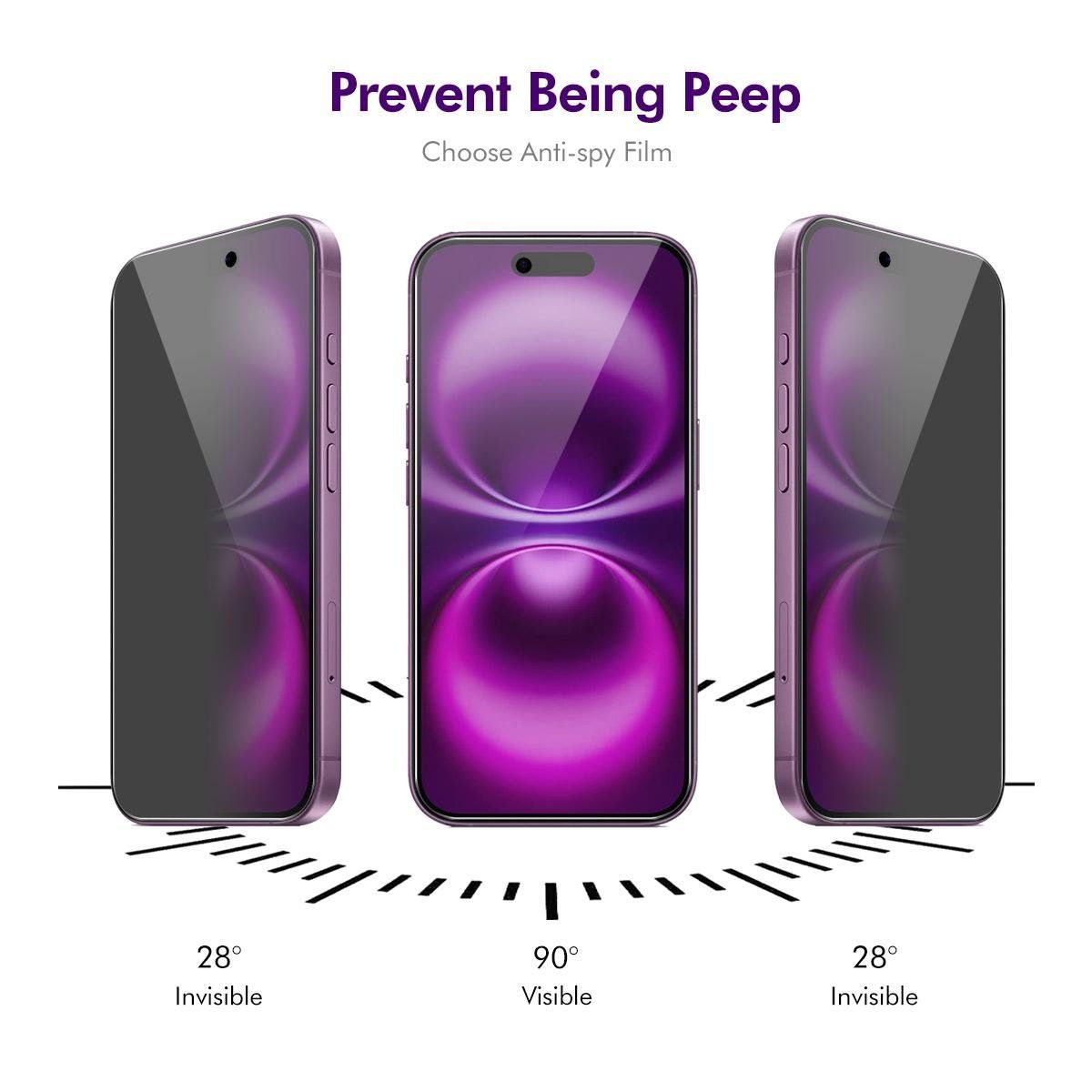 Cover & Protezioni schermo: iPhone 17 PRO MAX Panzerglas PRIVACY GLAS Schutzglas Verre – Nuovo e nell'imballaggio originale da Volketswil venduto da coverandmore 3