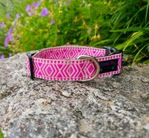 Hundehalsband 2.5cm "Vicky" handgemacht