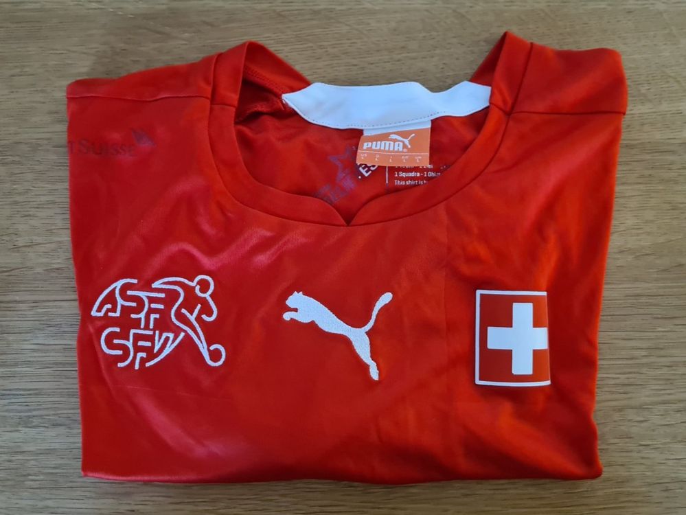 Puma Maillots de corps & Pantalons: Schweizer Fussball Nationalmannschaft PUMA Trikot 2014/15- L – D'occasion à Winterthur par stufaphi 3