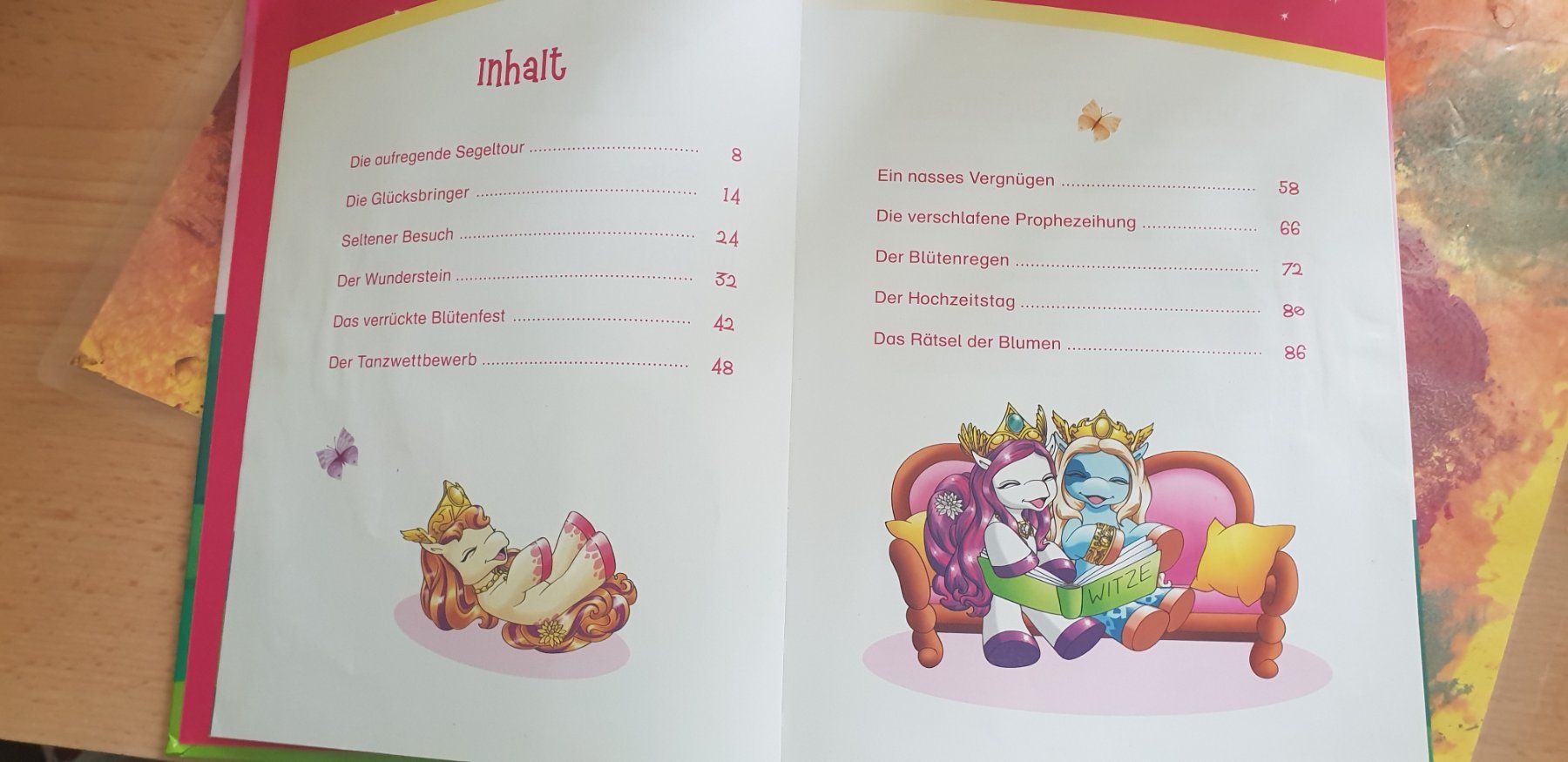 Bücher: Filly Glücksbringen und Blütenregen – Gebraucht aus Ipsach von Cleomara 2