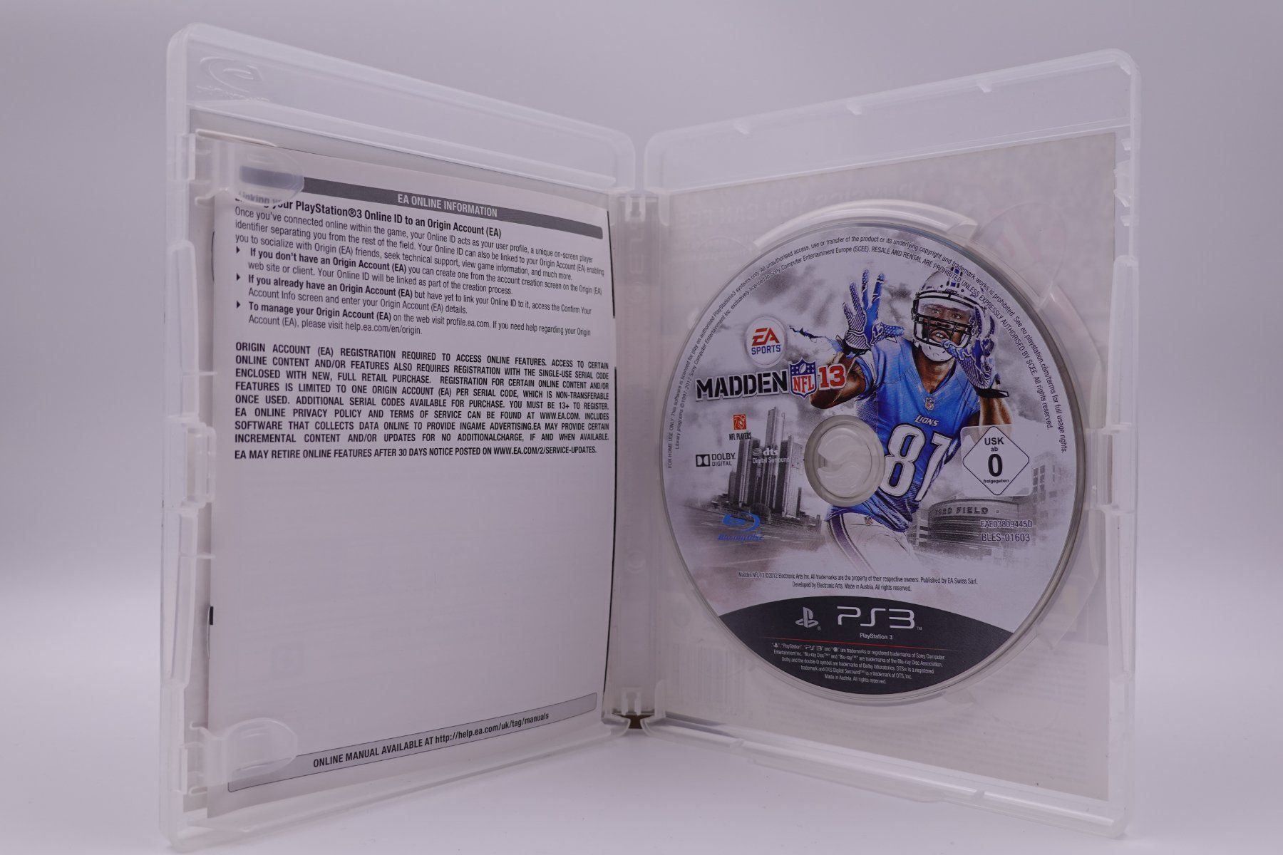 Sony Giochi: MADDEN 13 (PS3) – Usato da Herisau venduto da ZelliZone 1