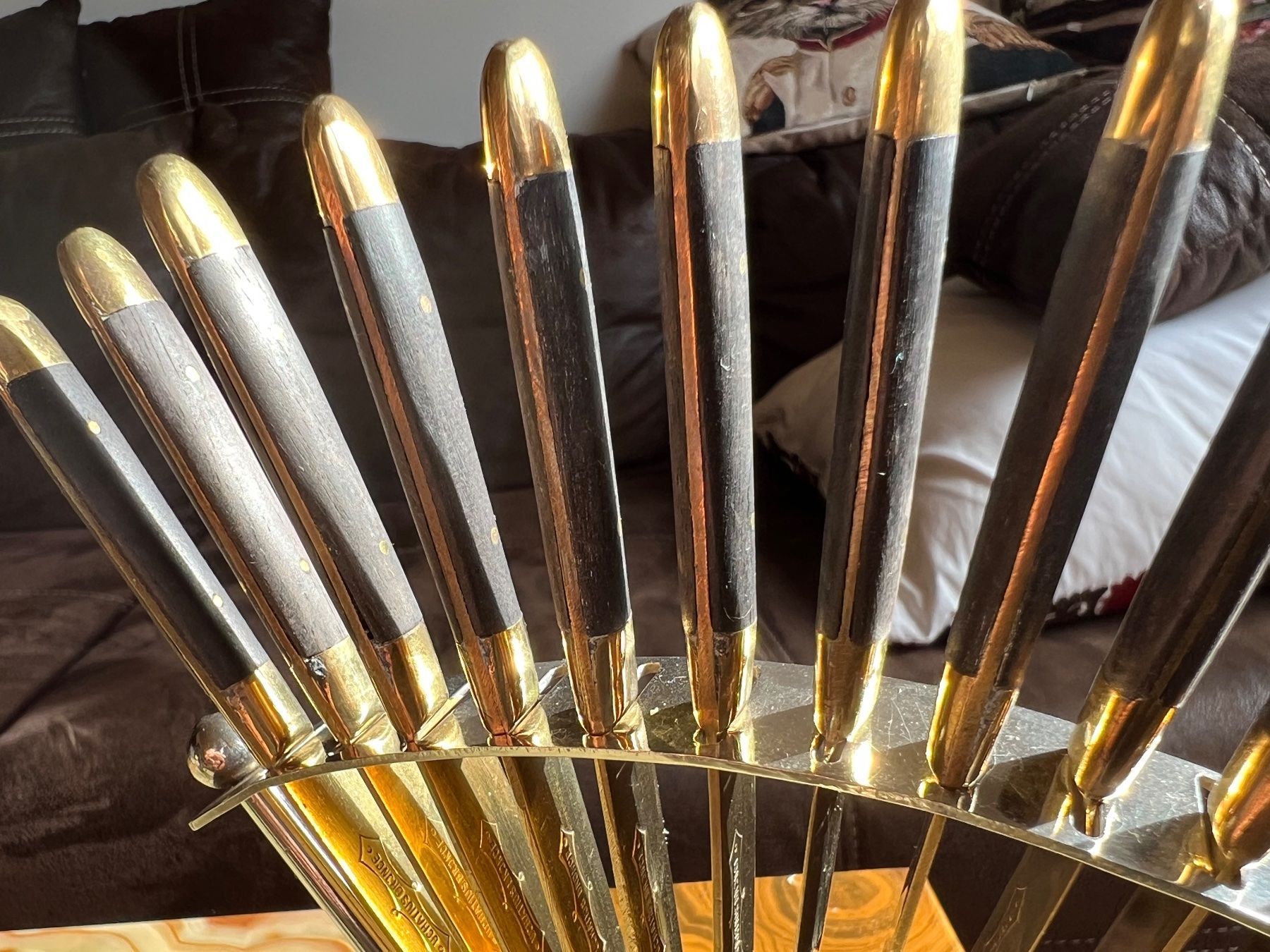 Besteck: 12 Obstmesser Uchatius Bronce Ende 19. Jhd – Gebraucht aus Burgdorf von Tanthony 1