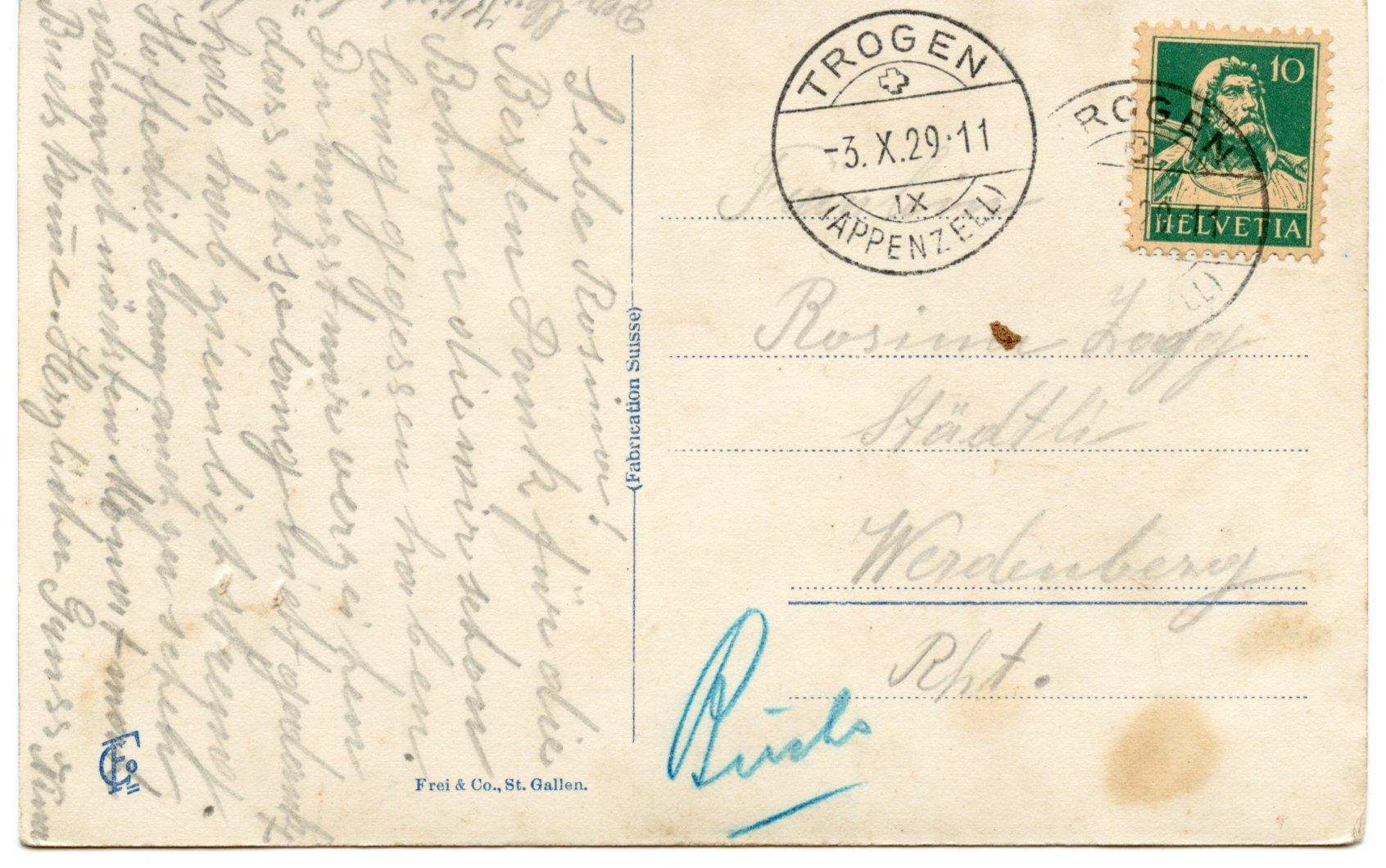 Cartoline postali: Speicher – Usato da Ruggell venduto da spalkur42 1