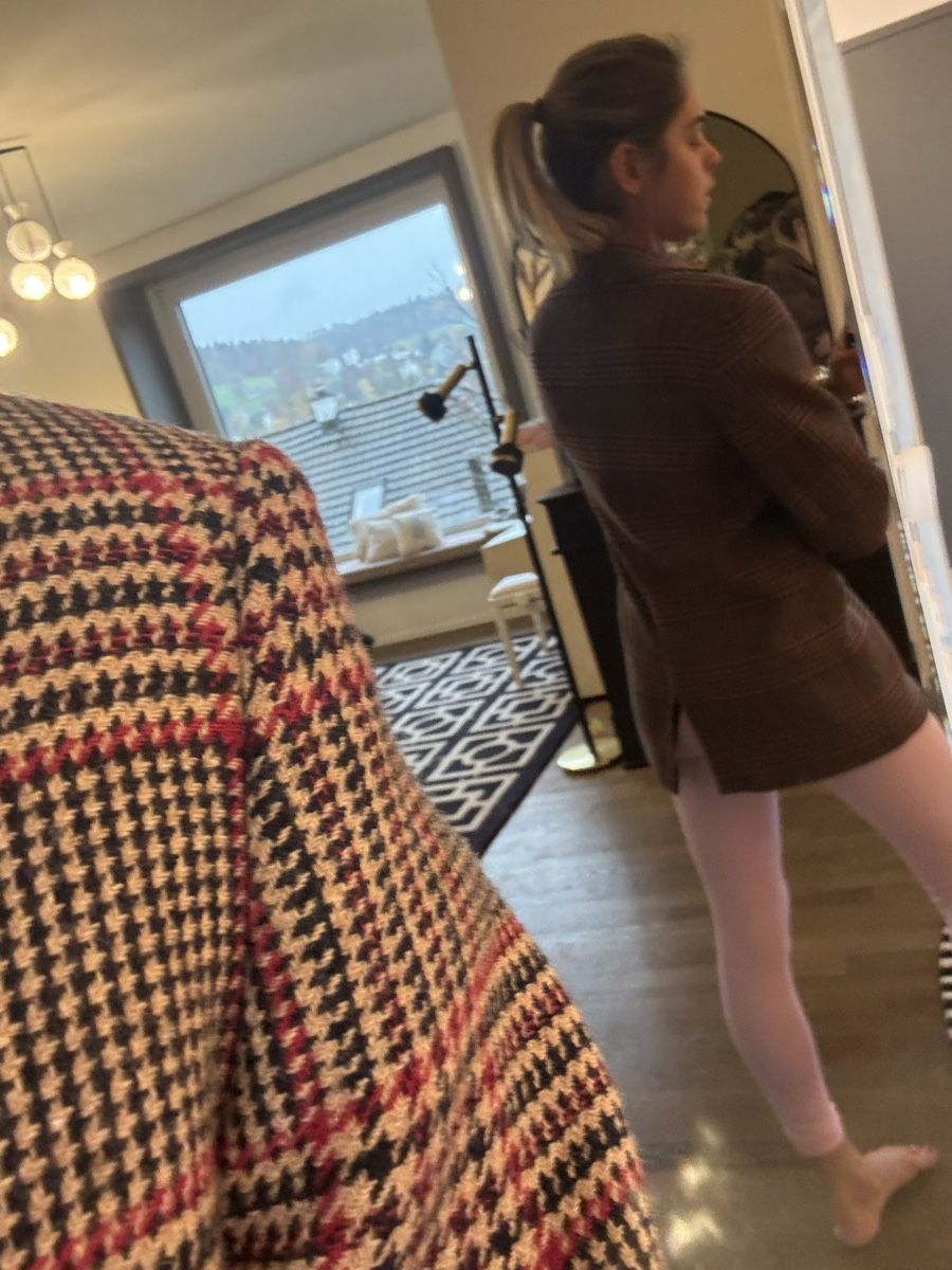 Zara Vestes: Klassischer Blazer mit Karomuster - Grösse XS – D'occasion à St. Gallen par LkN_34 2