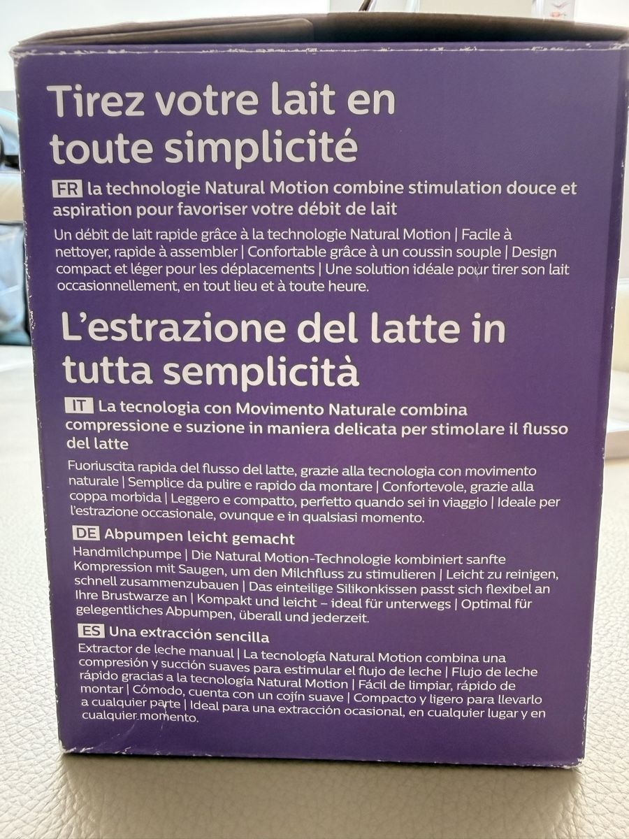Philips Accessori per l’allattamento: Philips Avent Manual Breast Pump SCF430/01 New – Nuovo (secondo la descrizione) da Diessenhofen venduto da mar_8cyl 5