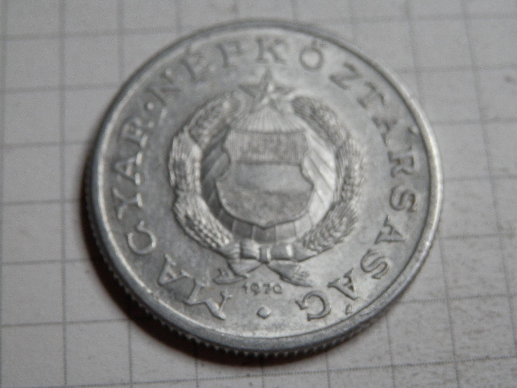 Tutti le monete: Ungarn 1 Forint, 1970 – Usato da Weiach venduto da weiach81 1