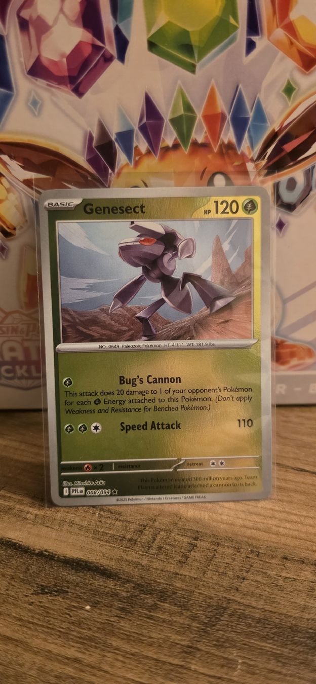 Pokémon Carte collezionabili: Pokemon Genesect Reverse PFL ENG – Nuovo (secondo la descrizione) da Goldswil venduto da downie84