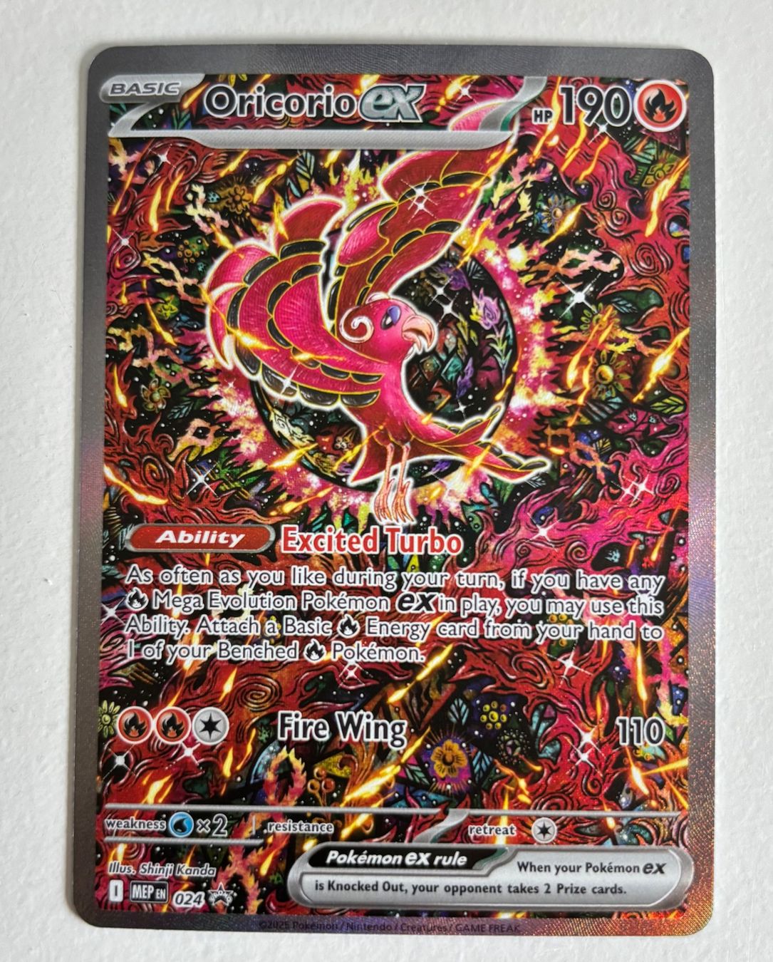 Pokémon Cartes à collectionner: Oricorio EX Promo EN – D'occasion à Bolligen par MattSchneider