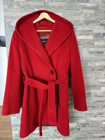 GIL BRET - Manteau Laine - Rouge - 36