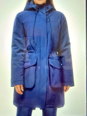 NEU-Mantel mit cleveren Extras-Marineblau-XXL (46)