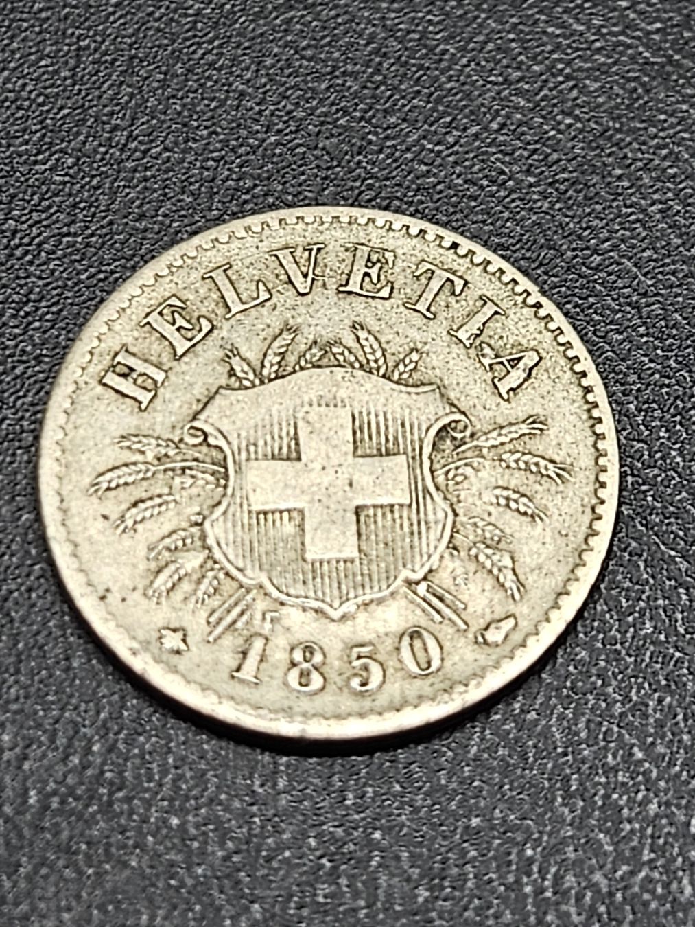 Tutti le monete: 5 Rappen 1850 – Usato da Pfäffikon ZH venduto da Melibol