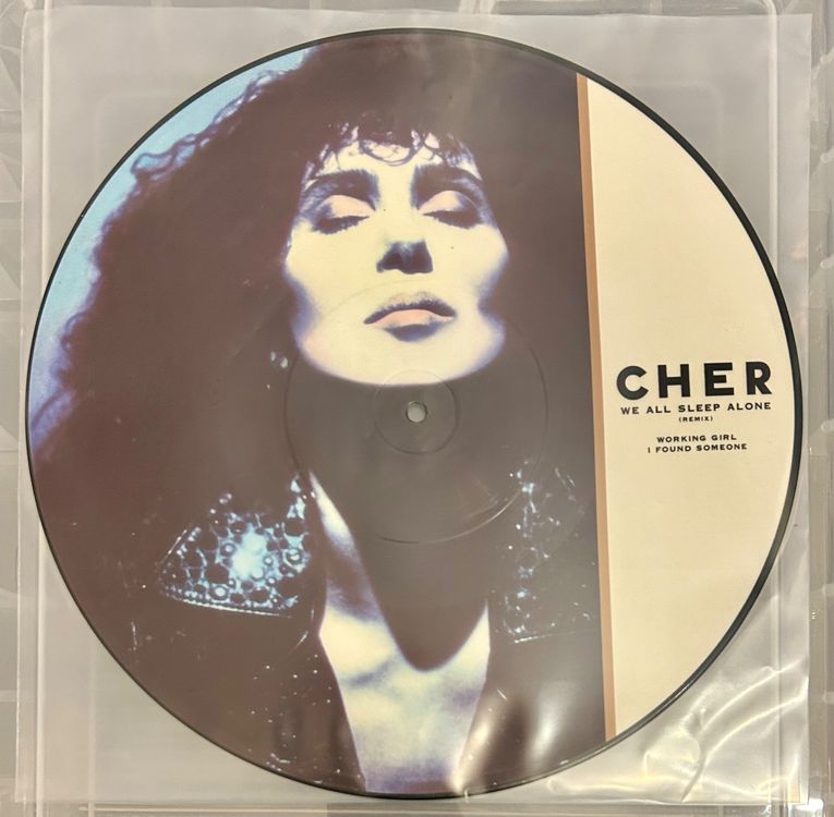 CHER „We All Sleep Alone“ PICTURE DISC VINYL 12“ MAXI RAR | Kaufen auf ...