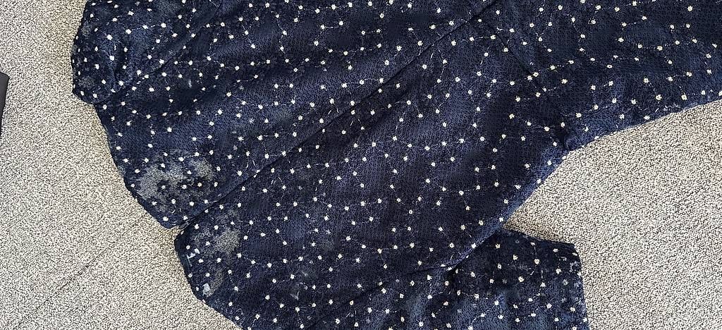 Sandro Vestiti: Dunkelblaues Spitzenkleid mit Perlen Sandro Paris in Gr. 34 – Nuovo (secondo la descrizione) da Dietikon venduto da lui_v6cj 2