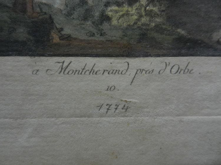 Stiche: Montcherand près Orbe – Gebraucht aus Risch von Antikfee 2