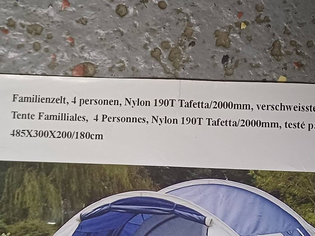 Tende : Zelt Familienzelt – Usato da Lützelflüh-Goldb venduto da Samoth71 2