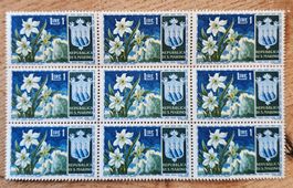 SAN MARINO Bogenteil ** Narcisi,1953