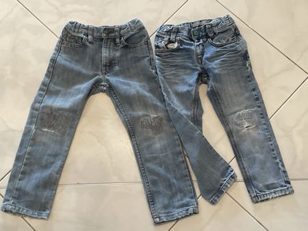 Jeans Hosen mit Schranz Gr 104