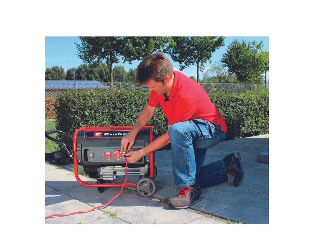 Einhell Generatori di corrente: Stromgenerator Benzingenerator Stromaggregat Stromerzeuger – Nuovo e nell'imballaggio originale da Winterthur venduto da sutti02 1
