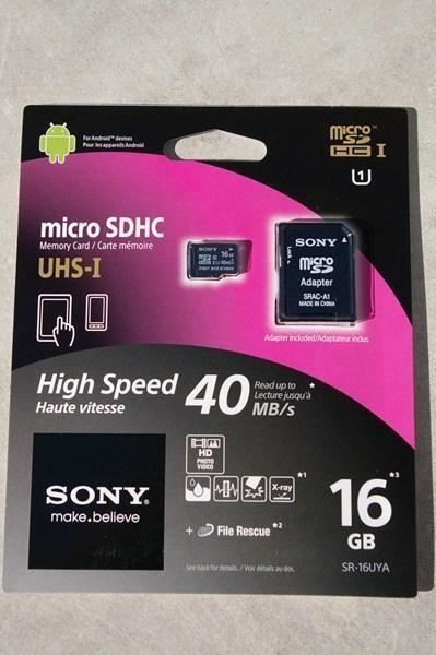 Sony Schede di memoria: Sony micro SDHC 16 GB  Class 10  UHS-I – Nuovo e nell'imballaggio originale da Niederurnen venduto da mowgli_1963